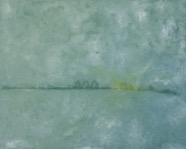 Hoffnung, oil, graphite on canvas, 80x100, 2008